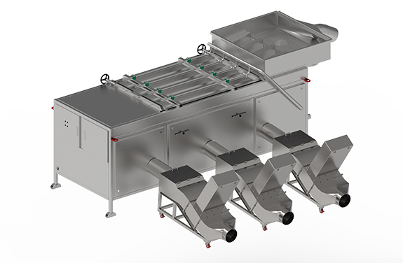活鱼转运、分捡 计数系统
