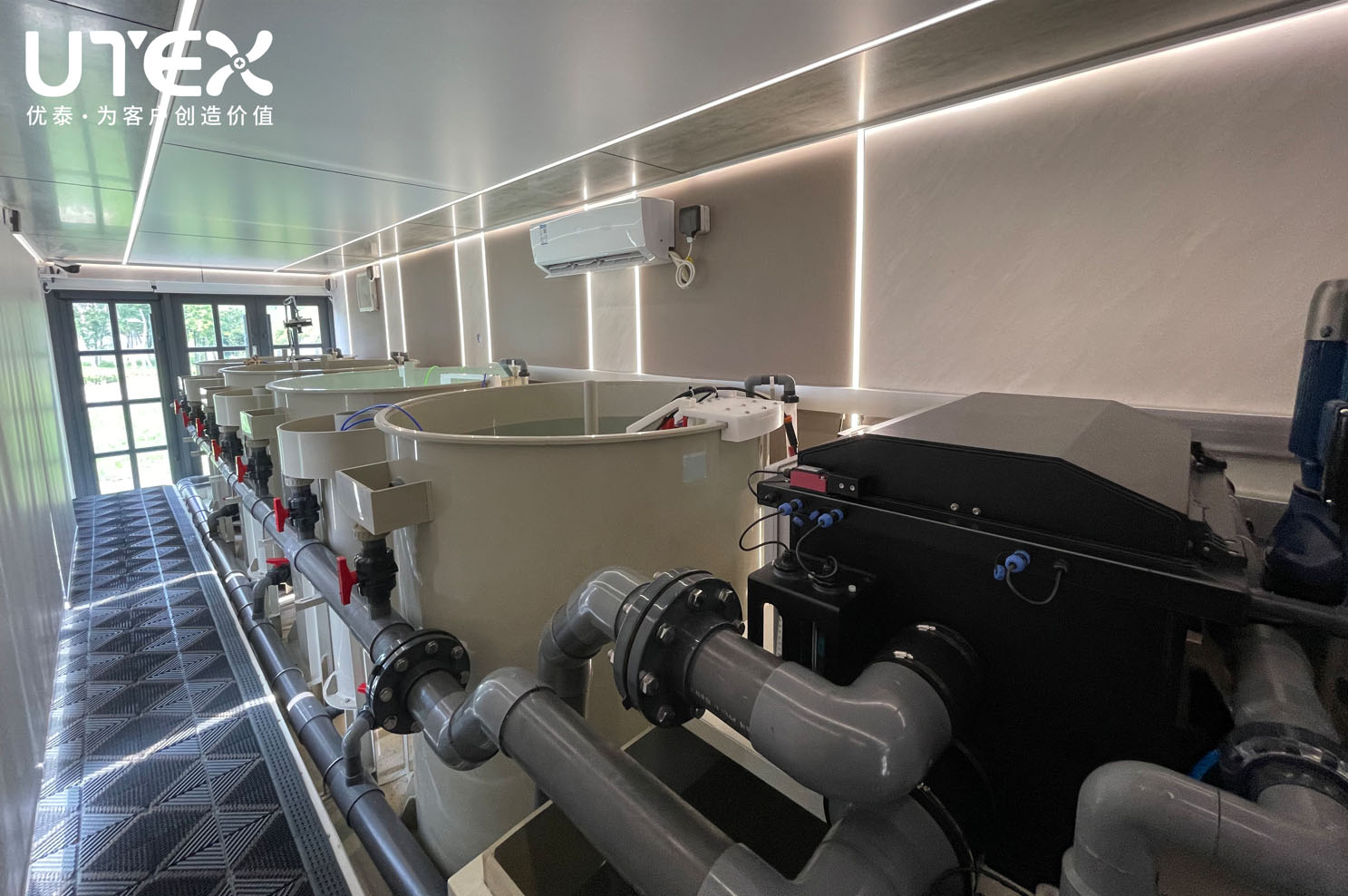 k8天生赢家|陆基循环水养殖实验室正式启动(图2)